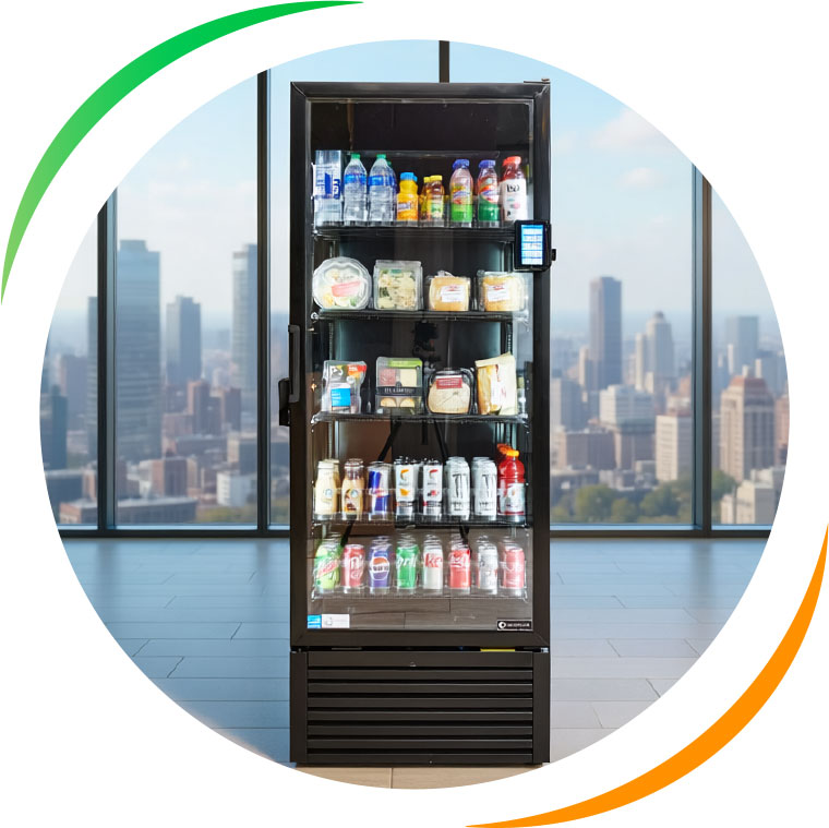 smart-coolers1 Vending machine in a spotlight